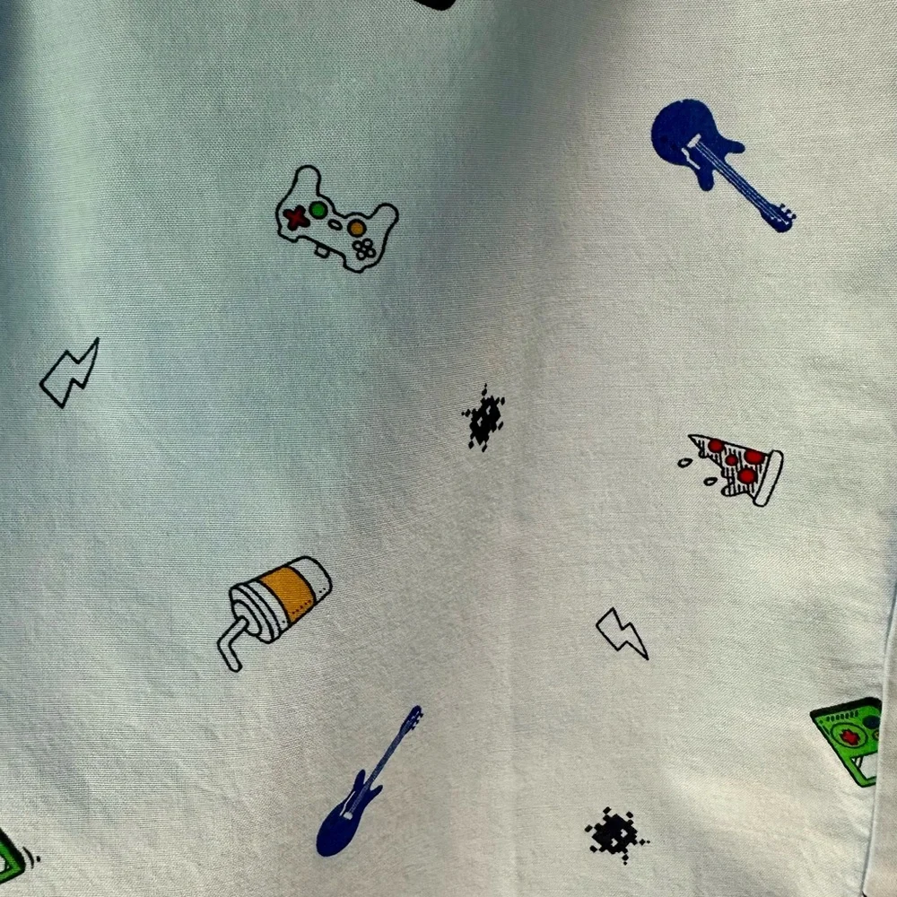 The Children’s Place, Short Sleeve, Button Up Shirt Sz 14 NWT